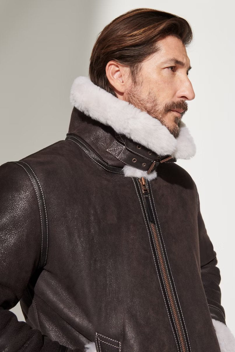 Classic Sheepskin B- 3 Bomber