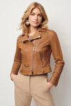 Ariel Leather Moto Leather Jacket