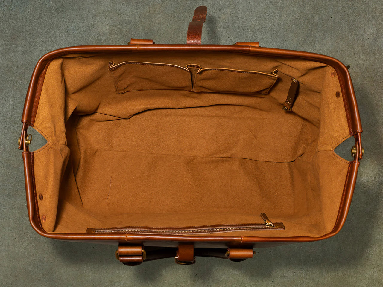 Leather Gladstone Duffle Bag