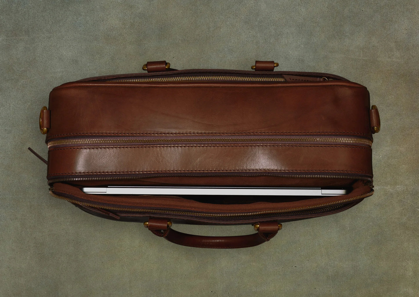 Leather Duffle Executive Bag