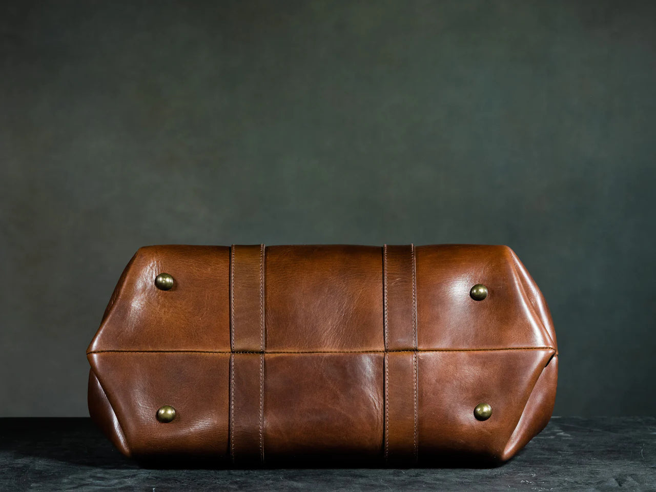 Leather Gladstone Duffle Bag