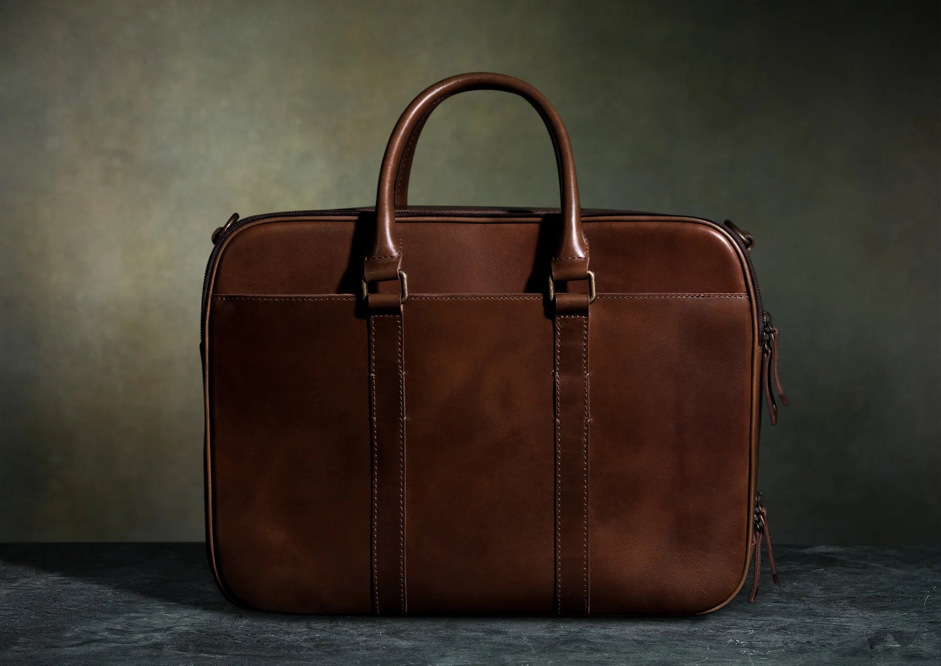 Leather Duffle Executive Bag