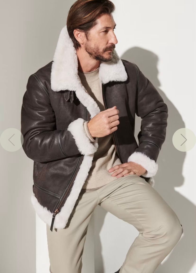 Classic Sheepskin B- 3 Bomber